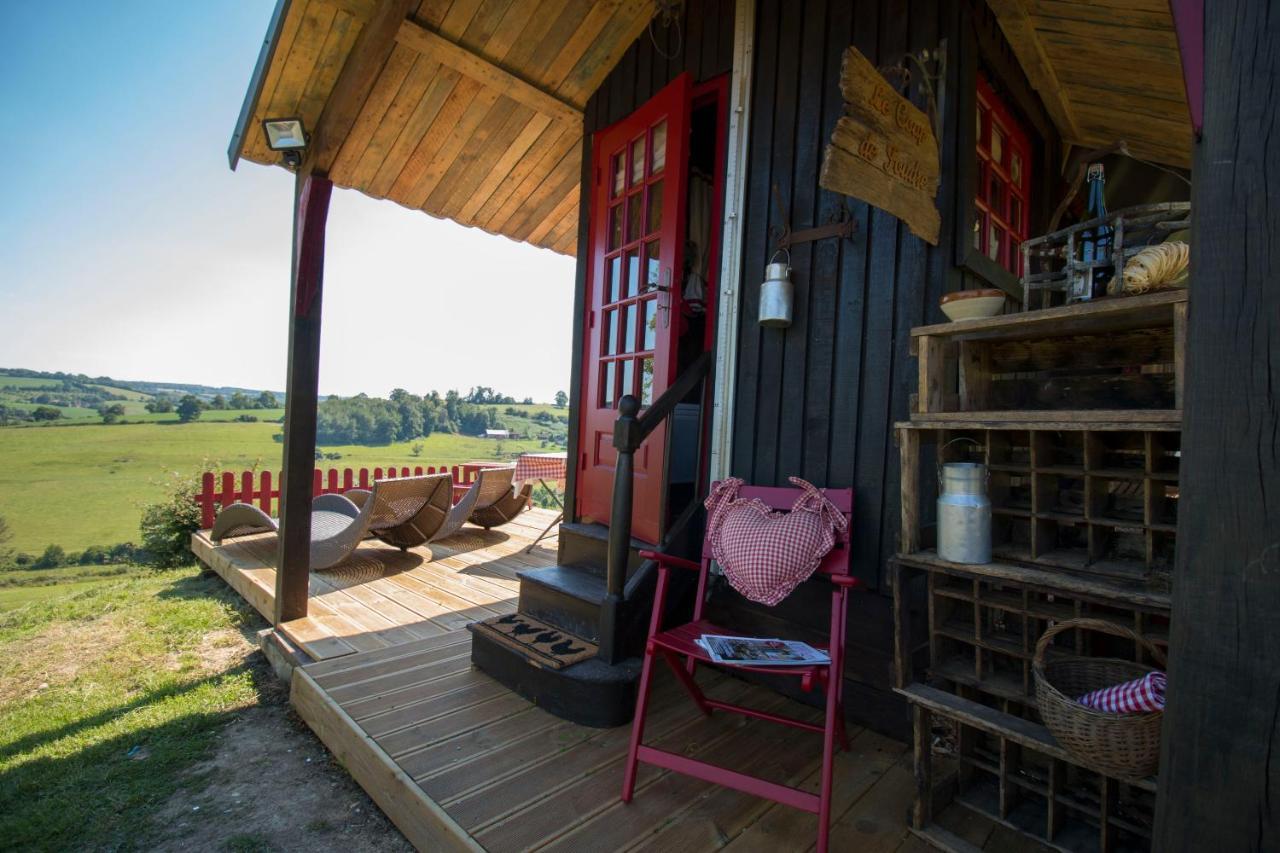 Gite Insolite "Le Coup De Foudre" Sa Vue Panoramique Vimoutiers Luaran gambar