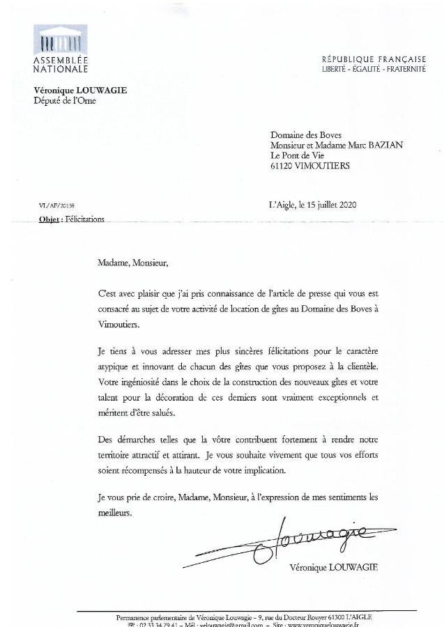 Gite Insolite "Le Coup De Foudre" Sa Vue Panoramique Vimoutiers Luaran gambar